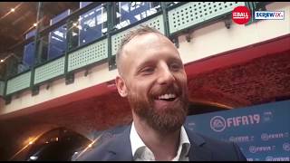 David Meyler on MessiRonaldo  FIFA Player Ratings  Ireland struggles [upl. by Arundel]