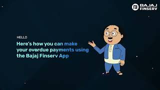 How to make your overdue EMI Payment using the Bajaj Finserv App [upl. by Candi]