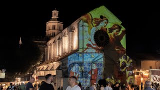 Fête médiévale Abbaye de Fossanova Italie [upl. by Cindee]