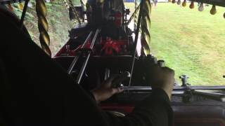 Burrell Showmans Engine Footplate Ride [upl. by Ainak]