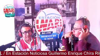 Entrevistas al Intendente Regional de Ayacucho Guillermo Chira Rivero vía Radio Wari [upl. by Duffy]