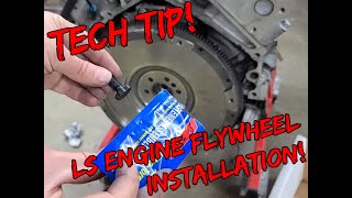 Then Midnight Mechanic Tech Tip  LS1 Flywheel Installation [upl. by Yruj]