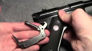 How to disassemble the Ruger Mark III pistol [upl. by Elgar]