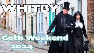 Whitby Goth Weekend Spring April 2024 [upl. by Ettennil]