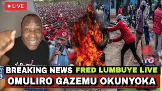 FRED LUMBUYE LIVE OMULIRO GUZEMU OKUNYOKA WETWOGERELA MULUBIRI BITABUSE Chemical Ali Live [upl. by Keller562]