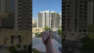 A beautiful view from my Dubai apartment vlog channel [upl. by Ahtenek]