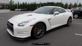 2013 Nissan GTR Start Up Exhaust and In Depth Review [upl. by Nylatsirk]