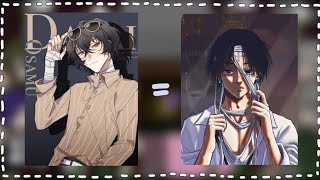 Bsd react to Dazai as Chrollo  bsd x hxh  No part 2  Soukoku  Fyozai [upl. by Kumar]