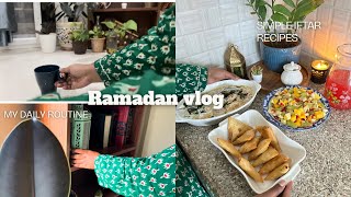 Day in my LIFE as a HOMEMAKER  Ramadan Diaries  “what I Made for IFTAR” [upl. by Naugan54]