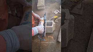 Techniques for bevelling ceramic corners using a grinder tiles shorts [upl. by Bartle249]