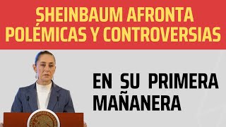 Sheinbaum Responde a polémicas y controversias en su Primera Mañanera como presidenta [upl. by Aihtebat]