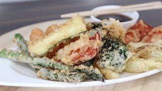 COMO HACER VERDURAS EN TEMPURA CRUJIENTES Y NADA GRASIENTAS [upl. by Simah]