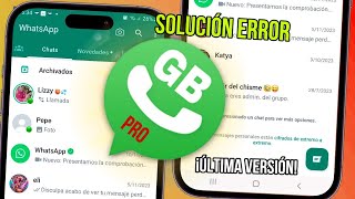 ✅Como Descargar GBWhatsApp Pro Ultima Versión 2024 MAYO SOLUCION Error Necesitas la Versión Oficial [upl. by Dulciana]