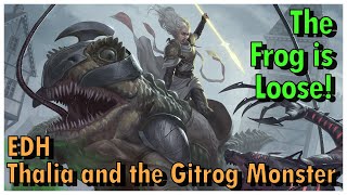 Thalia and the Gitrog Monster EDH Deck Tech  Magic the Gathering [upl. by Atsirak]