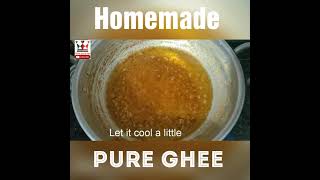 GHEEHOME MADE GHEEHOW TO MAKE GHEE AT HOME FROM MILKGHEE RECIPEEASY WAY TO MAKE GHEE AT HOMEHQT [upl. by Peatroy]