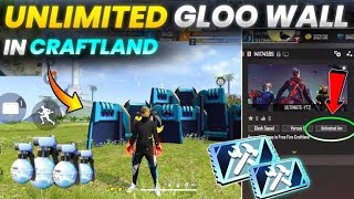 Freefire 1V1 Custom 90 Headshot Rate⚡  Unlimited GLoo Wall in CRAFTLAND  PocoX3📲Pro [upl. by Lalitta]