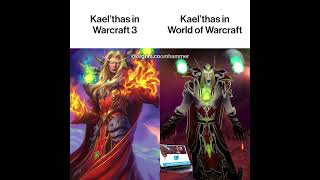 Kaelthas in Warcraft 3 Vs In WoW [upl. by Calli]