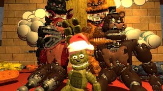 Gmod FNAF  FNAF Christmas Map 4 [upl. by Glialentn]