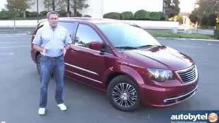 2014 Chrysler Town amp Country S Minivan Review [upl. by Ardnoik]