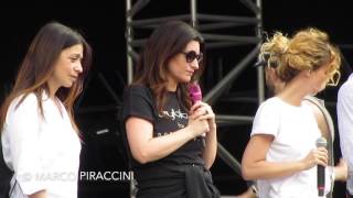 LAURA PAUSINI soundcheck live  Radio Italia Live  Il Concerto [upl. by Klinges]