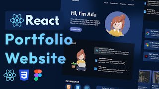 Complete React Portfolio Website Tutorial  Build amp Deploy  Beginners Tutorial [upl. by Sacha]