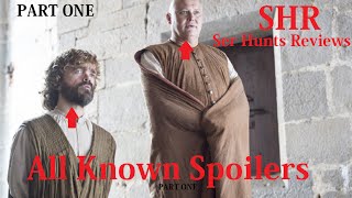 ALL LEAKED SPOILERS Season 6 Game Of Thrones Part 1 [upl. by Ahcsim]