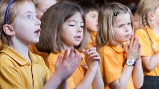 Cokethorpe Junior School sings One in a Million for Sing Up Day 2016 [upl. by Eluk]