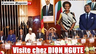 Avant le remaniement ministériel Joseph DION NGUTE reçois une visite les détails [upl. by Xylia]