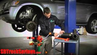 Replace and Installation of Arnott Front Air Spring  Model  A2575 [upl. by Ainoloppa]