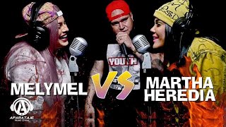 MELYMEL vs MARTHA HEREDIA  Batalla con DJ Scuff [upl. by Territus193]