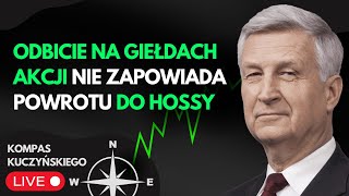 Odbicie na giełdach akcji nie zapowiada powrotu do hossy  Kompas Kuczyńskiego 16082024 [upl. by Leiruh]