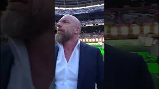 Triple H kicks off summerslam [upl. by Chaffinch519]