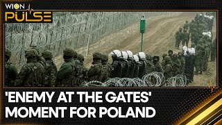 Tensions mount on BelarusPoland border  WION Pulse [upl. by Olegna]