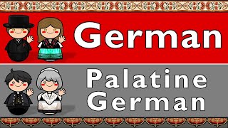 GERMAN amp PALATINE GERMAN [upl. by Gambrill145]