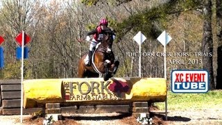 THE FORK CIC Horse Trials 3 Star Water Jump All Riders 2013 [upl. by Krusche]