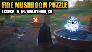 Fire Mushroom Puzzle Essexe  Assassins Creed Valhalla [upl. by Placidia]