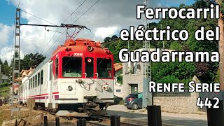 Ferrocarril eléctrico del Guadarrama Serie 442 de Renfe [upl. by Nawtna202]