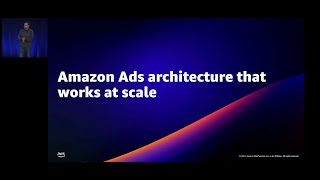 Amazon Ads Architecture at Scale  ReInvent 2021 [upl. by Hannah]