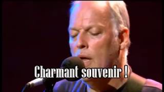 David Gilmour  Je crois entendre encore [upl. by Analra]