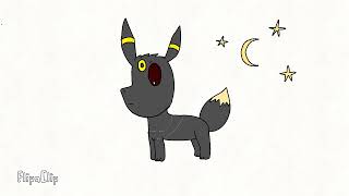 Eevee evolves into Umbreon [upl. by Isobel]