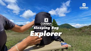 Review Consina Sleeping Bag Explorer Series [upl. by Assetak]