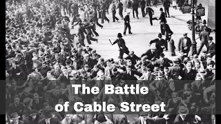 4th October 1936 The Battle of Cable Street [upl. by Marva]