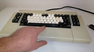 IBM 3276 Beam spring terminal keyboard [upl. by Annor]