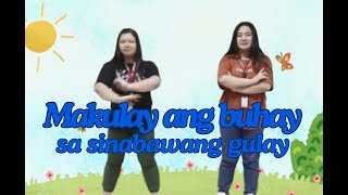 Makulay ang buhay sa sinabawang gulay dance steps [upl. by Marlow]