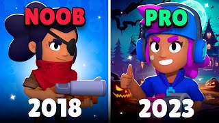 Hyra 20182023 Brawl Stars 🔥 0 To 100K Trophies 🏆 [upl. by Isoais]