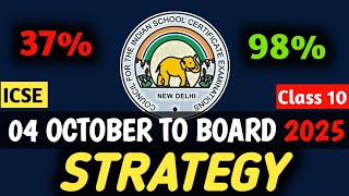 ICSE Class 10th  Board Exam 2025 Strategy  Board Exam 2025 Toppers Strategy 🔥  ICSE Class 10 [upl. by Minna]