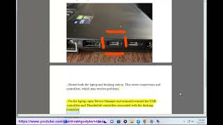 Fix Dell Docking Station not working on Windows PCLaptop [upl. by Nnaylrebmik152]