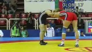 2007 European Championships FW 55Kg 14 Final 1 [upl. by Einahteb653]