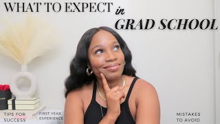 MY GRAD SCHOOL FIRST YEAR EXPERIENCE  amp 6 Tips On How To Be Successful [upl. by Andria]