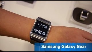 HandsOn Smartwatch Samsung Galaxy Gear [upl. by Farr]